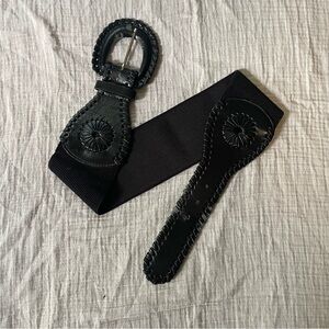 Woman’s Black Leather Belt